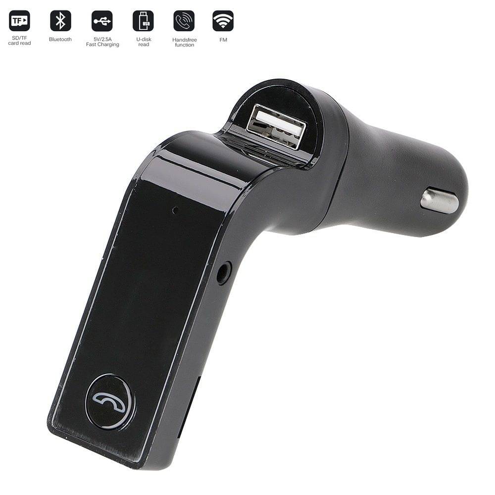 Totu Car Mobile Charger Car G7 Bluetooth FM TF Card Player Calling Black     			Totu Car Mobile Charger Car G7 Bluetooth FM TF Card Player Calling Black