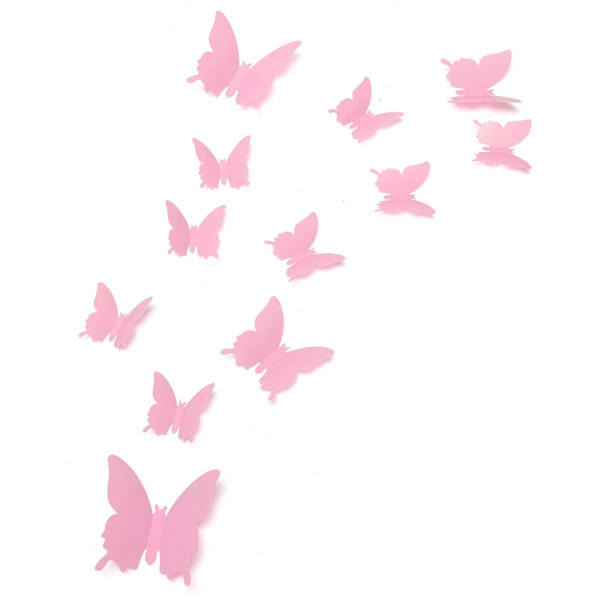 Jaamso Royals 3D Butterflies Animals Animals PVC 3D Sticker Jaamso Royals 3D Butterflies Animals Animals PVC 3D Sticker