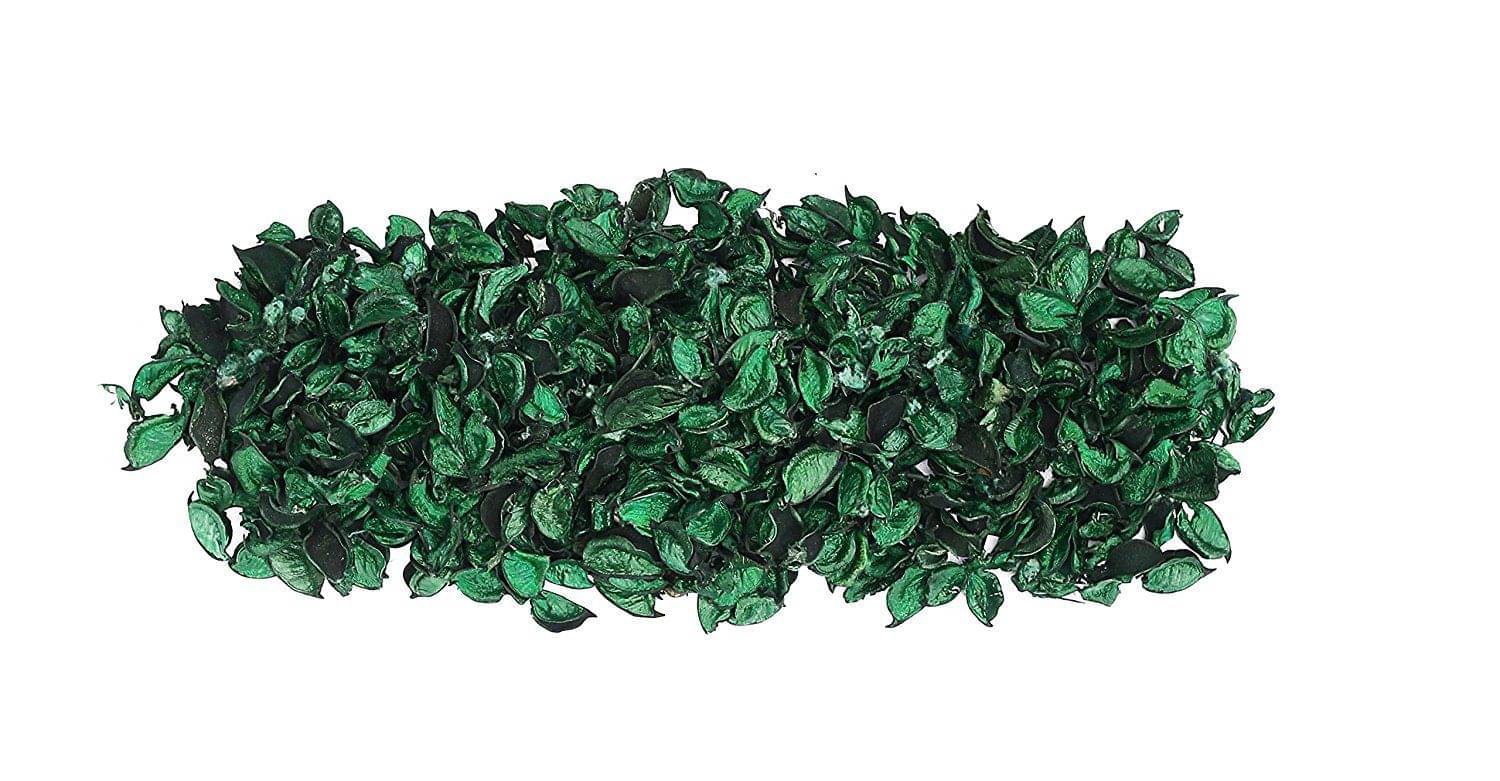     			Perfumed Potpourri Color Green 150 Gms, 100% Natural, Approx 500 Natural Leaves Assorted