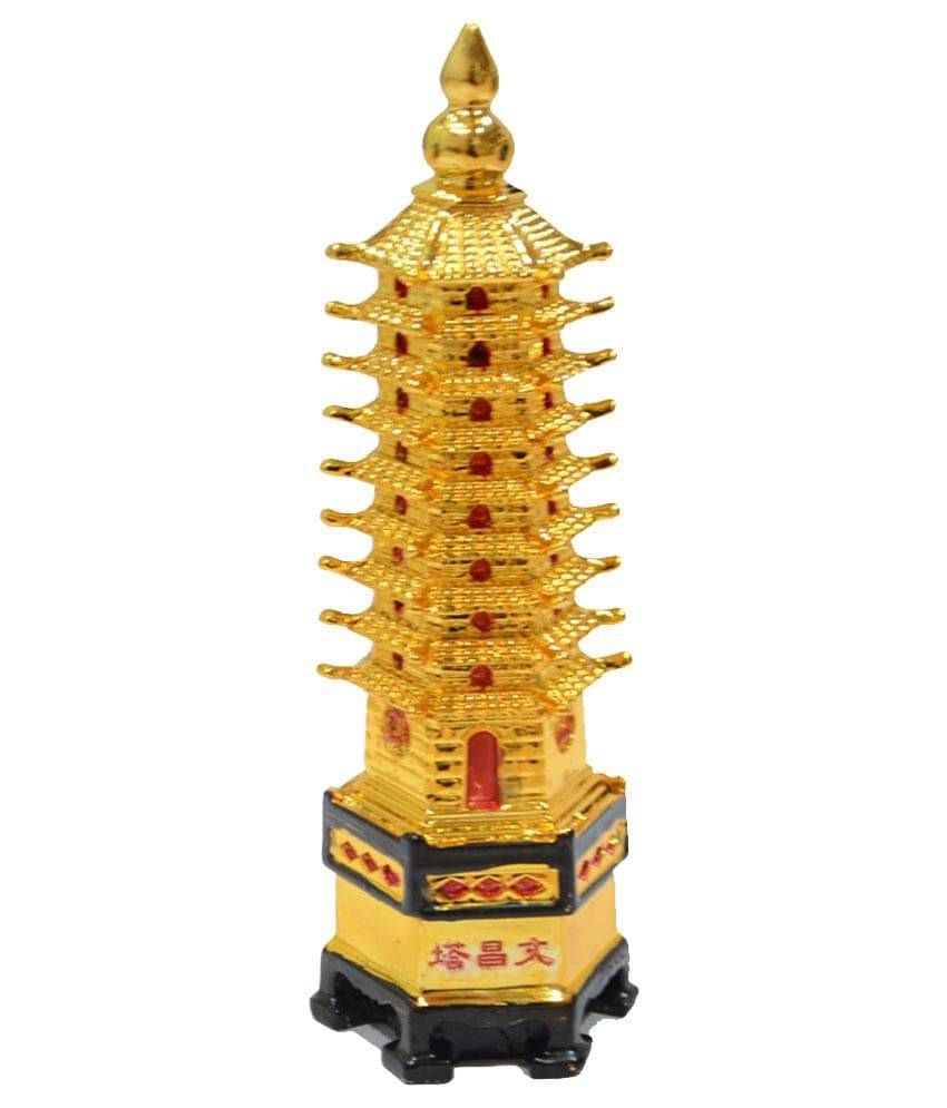    			Queen Collection Resin Feng Shui Education Tower