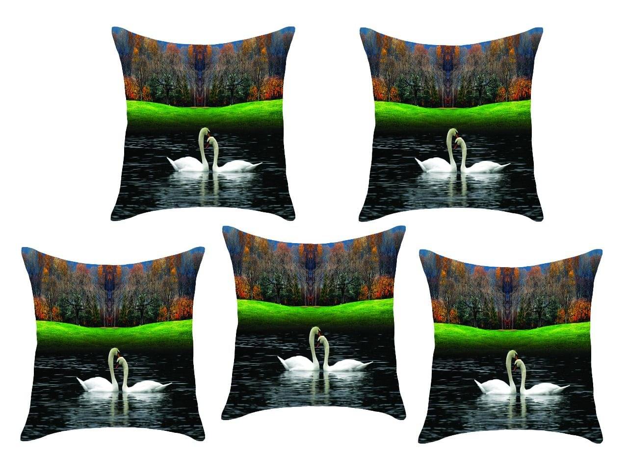     			Sky Tex Set of 5 40X40 cm (16X16) Cushion Covers Animals Themed