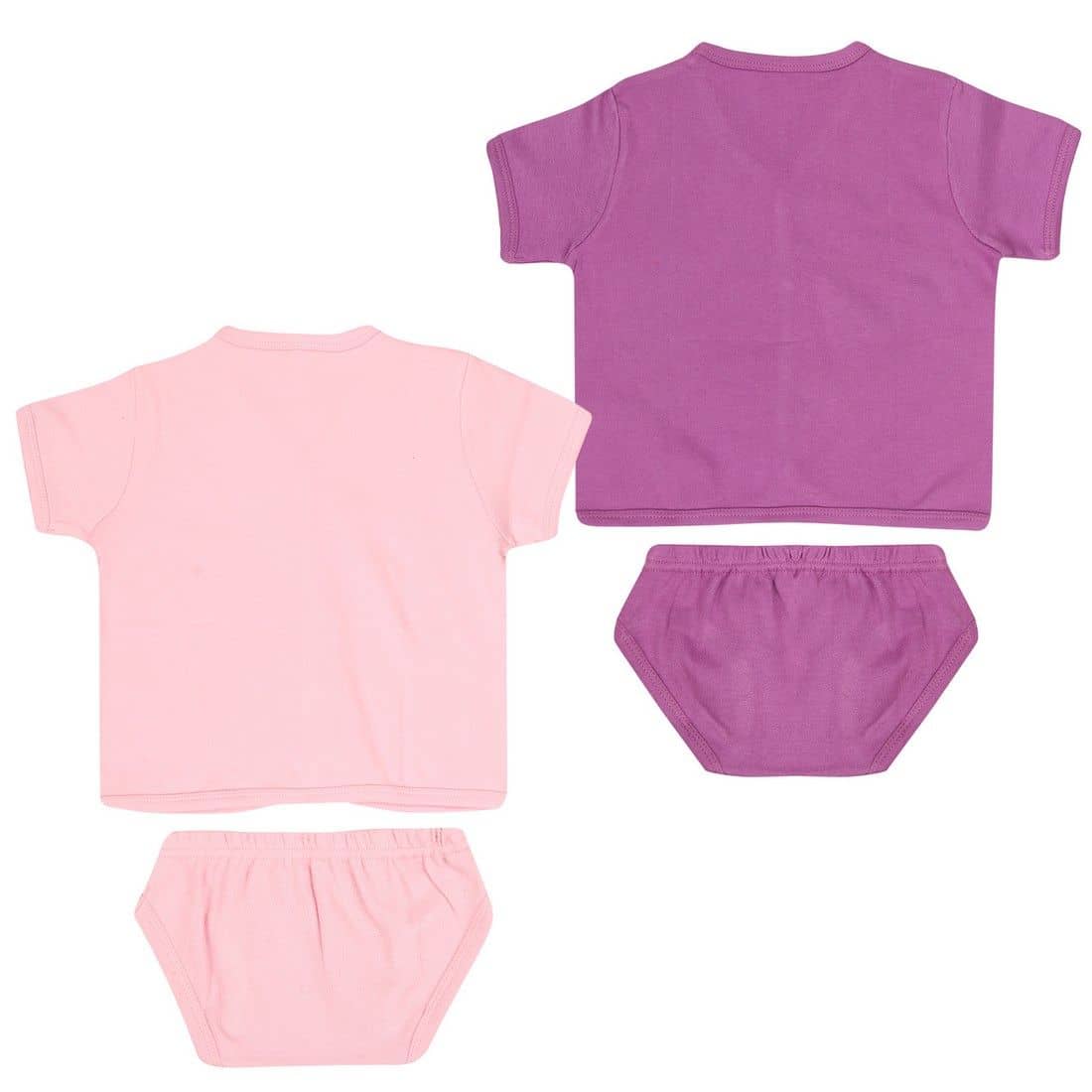 Dongli Pack of 2 Unisex for Baby 100% Cotton ( Multi )