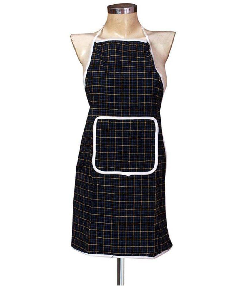     			E-Retailer Cotton Kitchen Multi Apron With Front Pocket-1 Pc