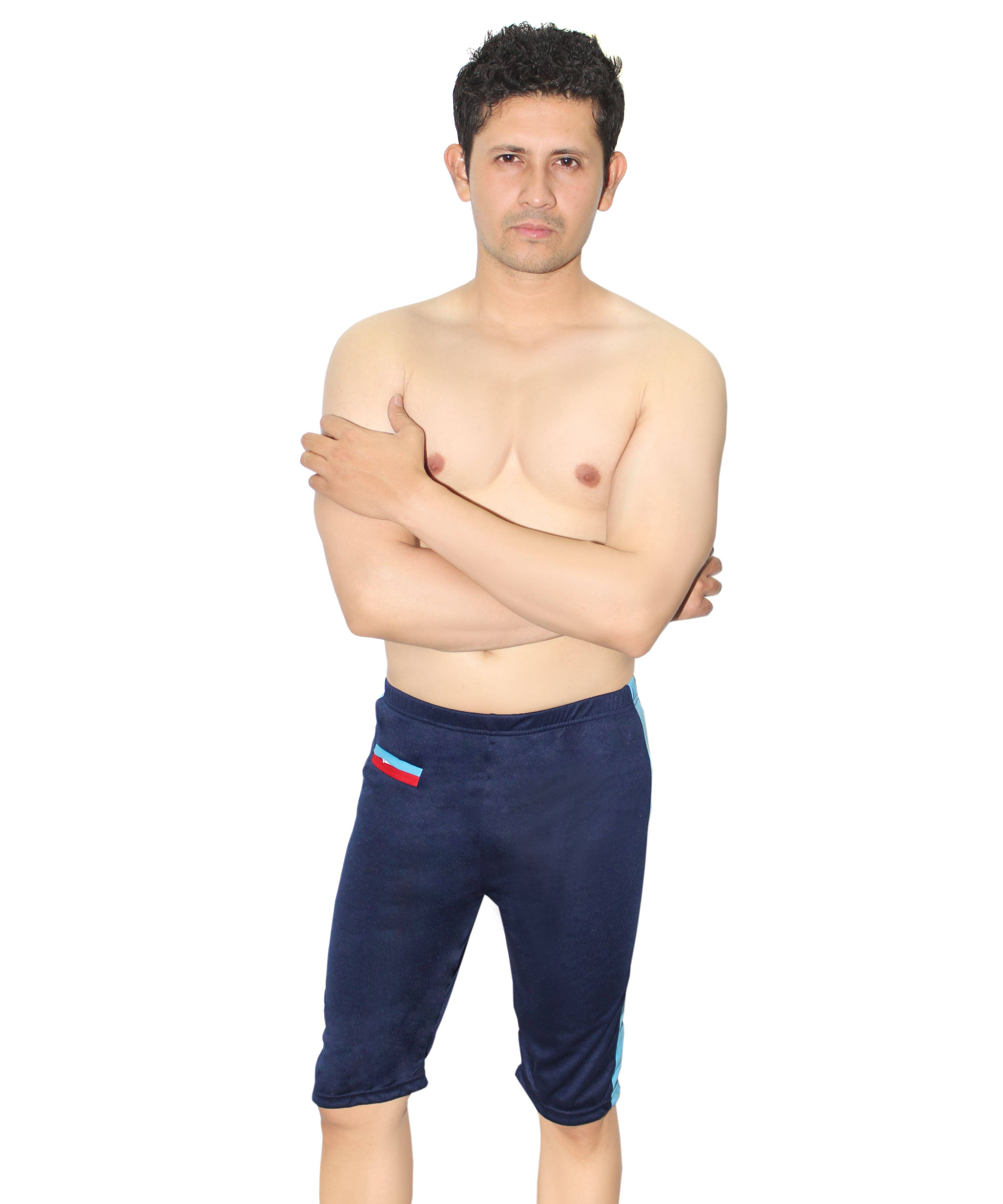     			Goodluck Navy Polyester Trunk