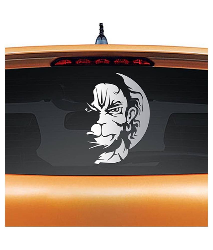     			WallDesign Decals & Stickers In Car Sticker Silver