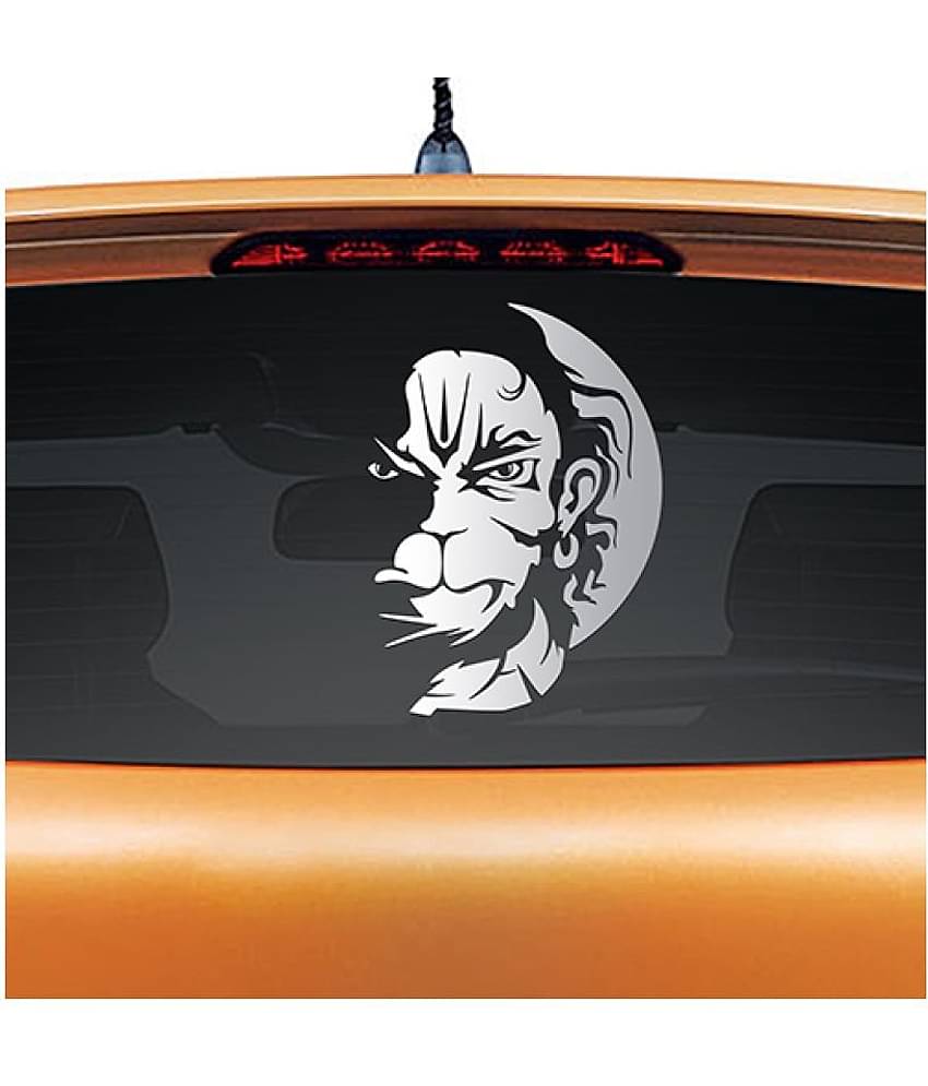 WallDesign Decals & Stickers In Car Sticker Silver