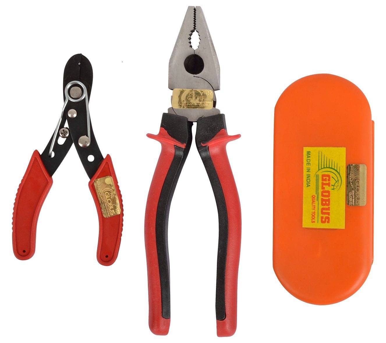     			GLOBUS HAND TOOL SET/3 PCS ( PLIER, WIRE CUTTER AND SCREWDRIVER SET/6 PCS)
