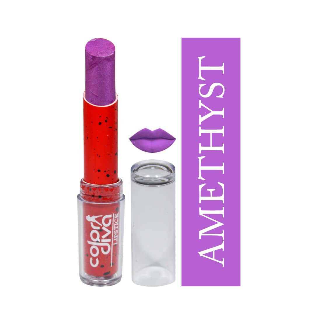 Color Diva Love Collection Lipstick Amethyst 4.5 gm
