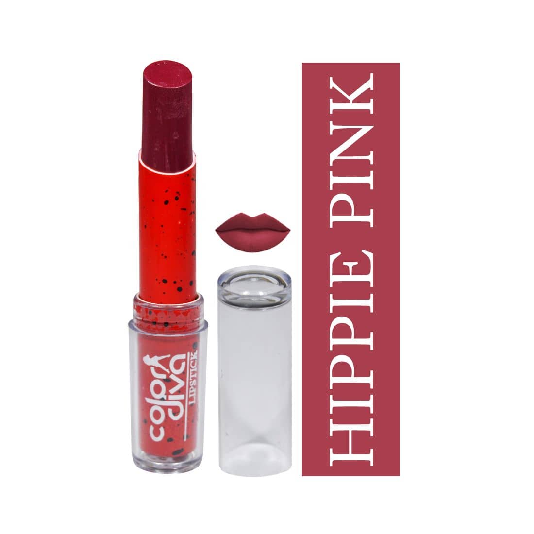 Color Diva Love Collection Lipstick Hippie Pink 4.5 gm