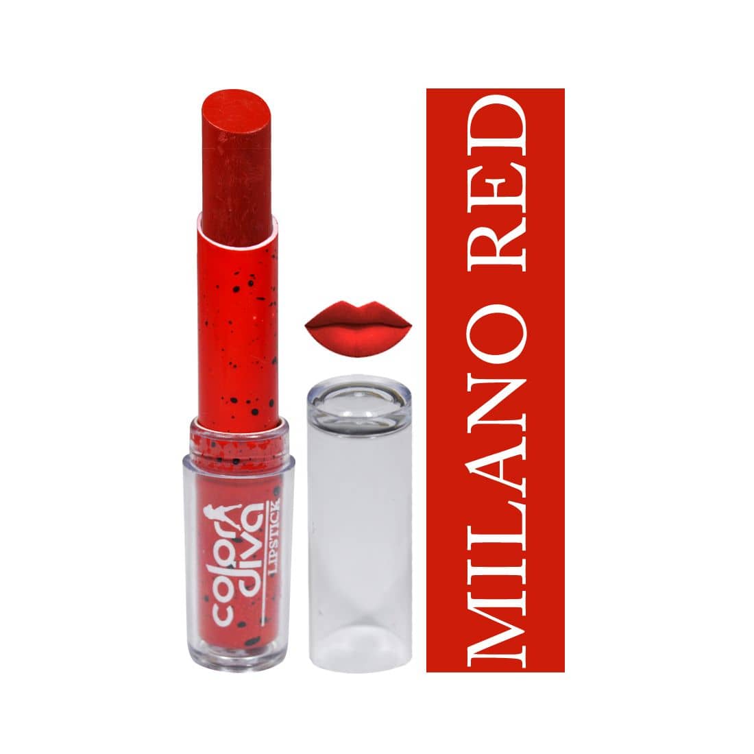 Color Diva Love Collection Lipstick Milano Red 4.5 gm