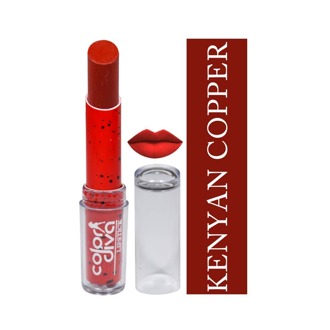 Color Diva Love Collection Lipstick Kenyen Copper 4.5 gm