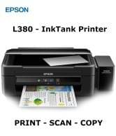 Epson L380 All-In-One Multi Function Colored Ink tank Printer