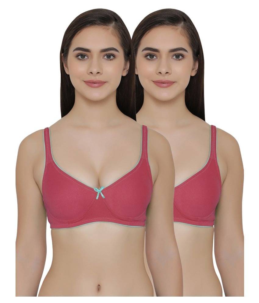 Clovia Poly Cotton T-Shirt Bra - Multi Color Clovia Poly Cotton T-Shirt Bra - Multi Color