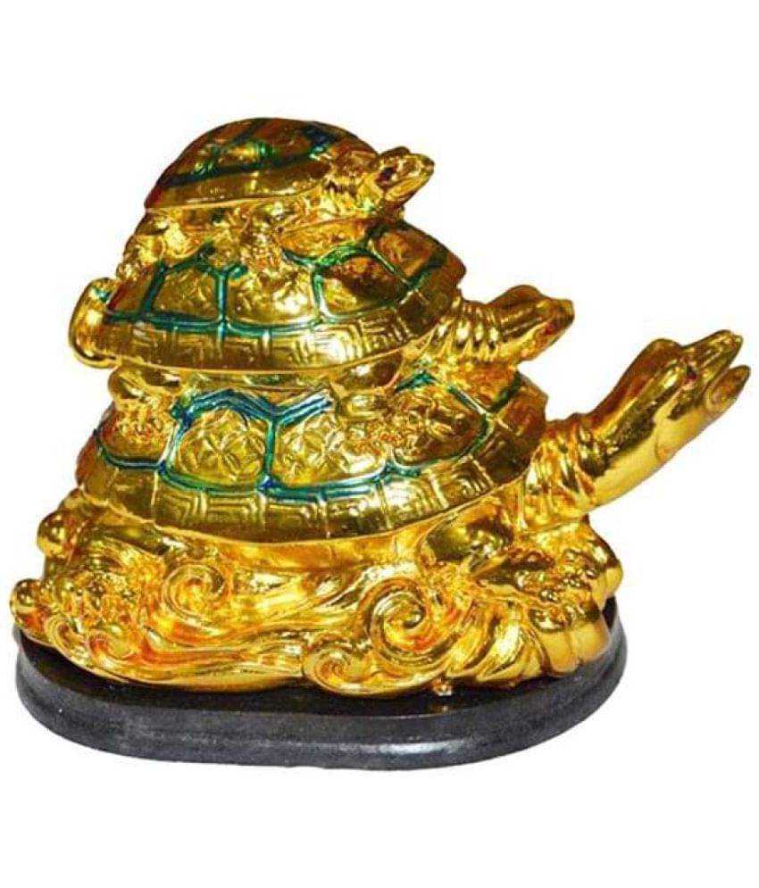     			Queen Collection Three Tiered Feng Shui Tortoises