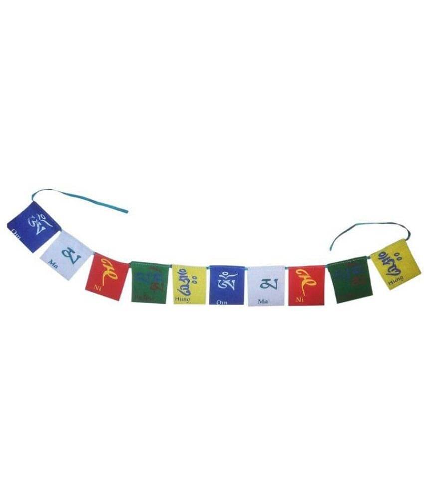     			Tibetan Buddhist Flag Multicolor