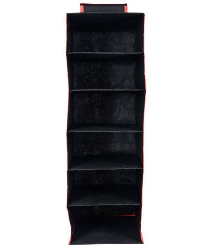 JMD Creation Hanging Wardrobe Organizer Black JMD Creation Hanging Wardrobe Organizer Black