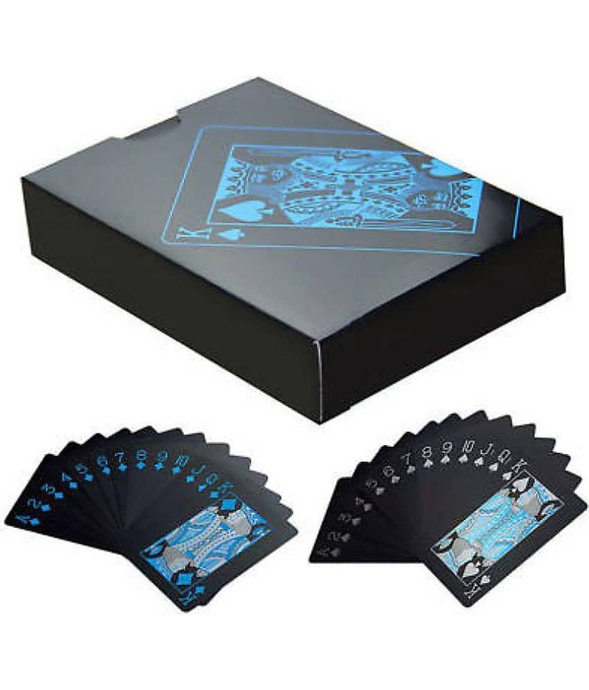 Lucky Traders Black Plastic Playing Cards - Sports and Fitness Equipment | Buy online on ZillyBuy