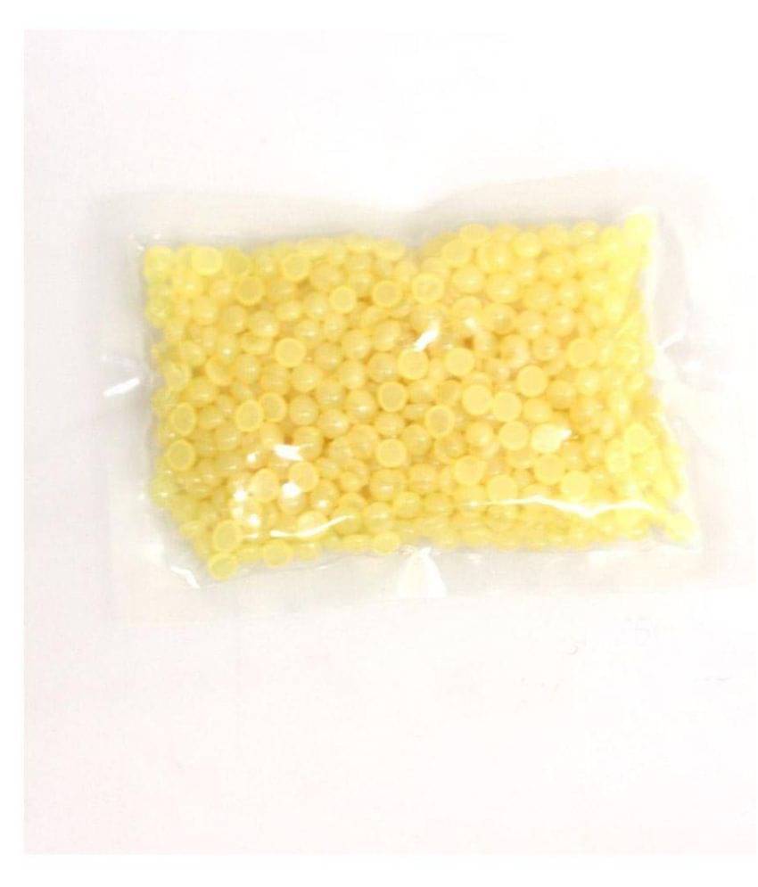 ELEGANCIO Depilatory Hard Wax Beans Yellow Hot Wax 100 gm ELEGANCIO Depilatory Hard Wax Beans Yellow Hot Wax 100 gm