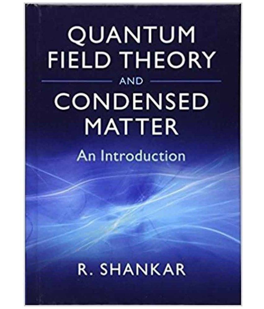     			Quantum Field Theory And Condensed Matter: An Introduction