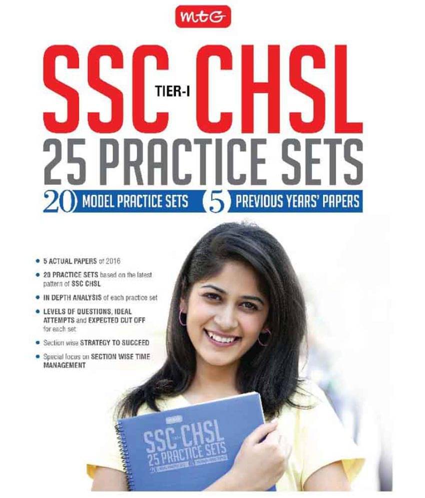     			SSC Tier-1 CHSL 25 Practice Sets