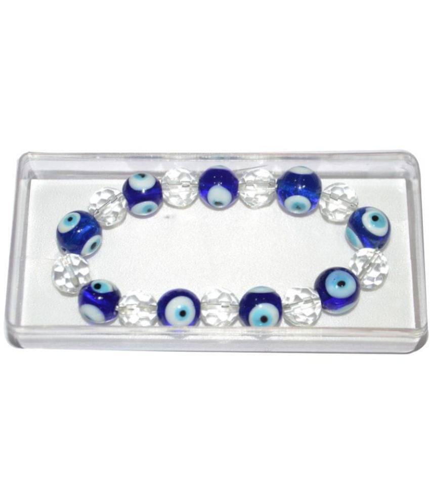     			Queen Collection Crystal Evil Eye Bracelet