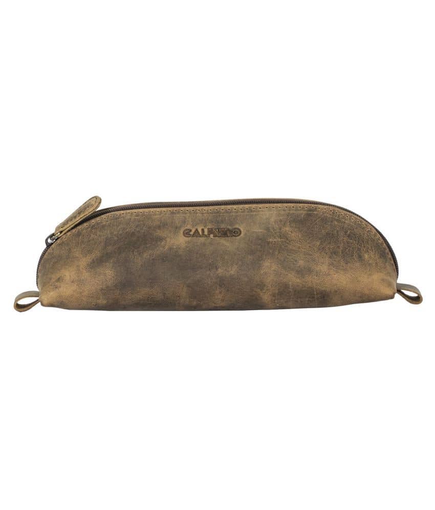 Calfnero Genuine Leather Pen Case