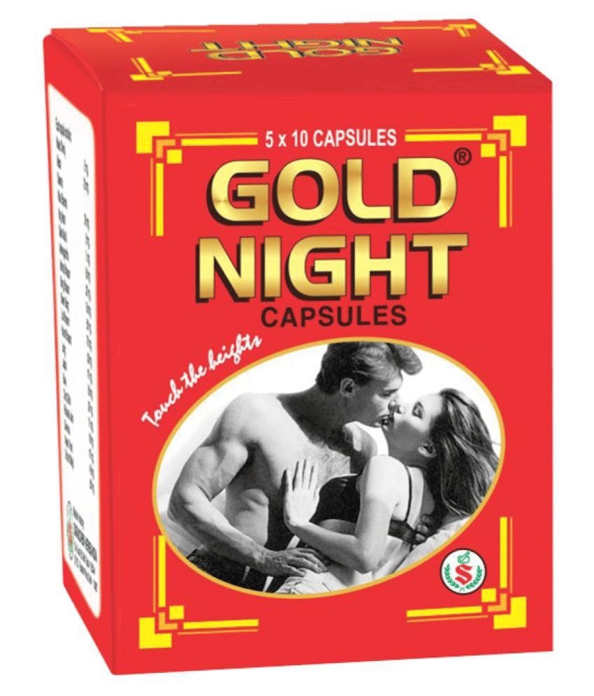Ayurveda Cure Gold Night Capsules(5x10=50 Caps) 10 no.s Multivitamins Capsule Pack of 5     			Ayurveda Cure Gold Night Capsules(5x10=50 Caps) 10 no.s Multivitamins Capsule Pack of 5