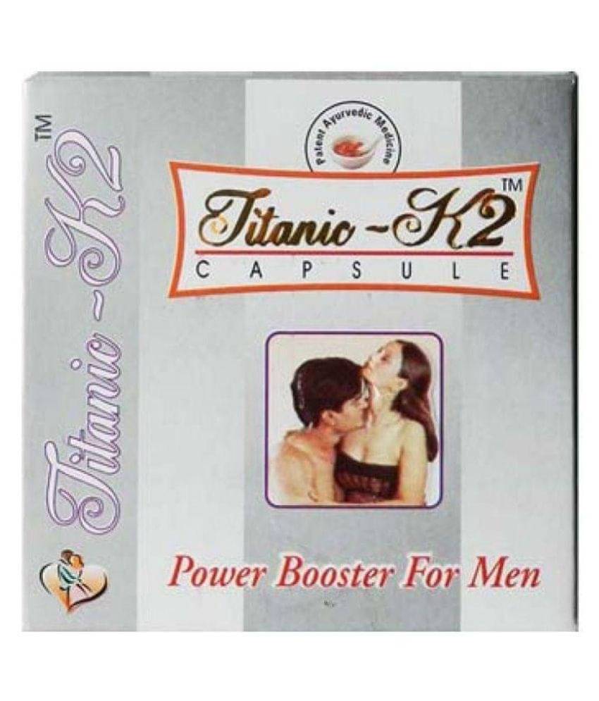 Ayurveda Cure Titanic K2 Capsule (4x6=24 Caps ) 6 no.s Minerals Capsule Pack of 4 Ayurveda Cure Titanic K2 Capsule (4x6=24 Caps ) 6 no.s Minerals Capsule Pack of 4
