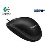 Logitech B100 Black USB Wired Mouse