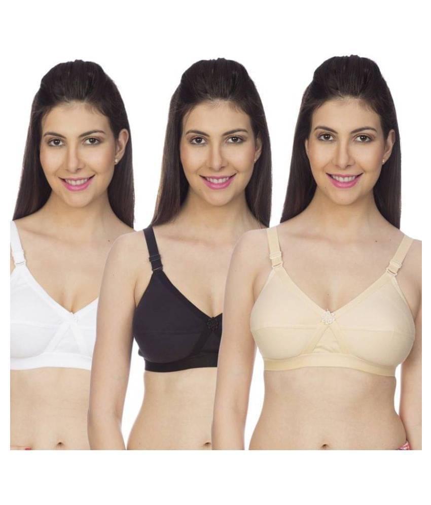     			Johnson Cotton T-Shirt Bra - Multi Color