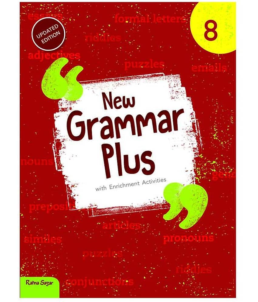 Updated New Grammar Plus Book 8 (2018) - Stationery | Buy online on ZillyBuy