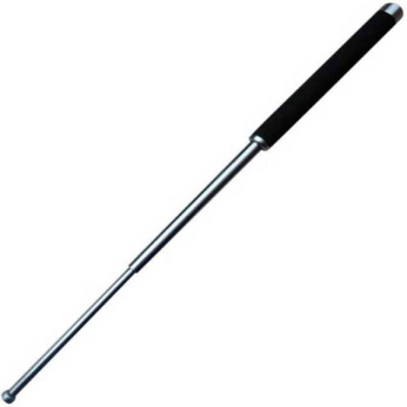     			BISMAADH  Collapsible Iron Baton Silver