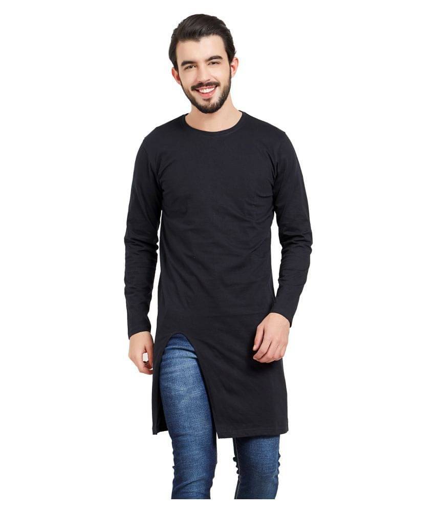 Maniac - Black Cotton Slim Fit Men's T-Shirt ( Pack of 1 ) Maniac - Black Cotton Slim Fit Men's T-Shirt ( Pack of 1 )