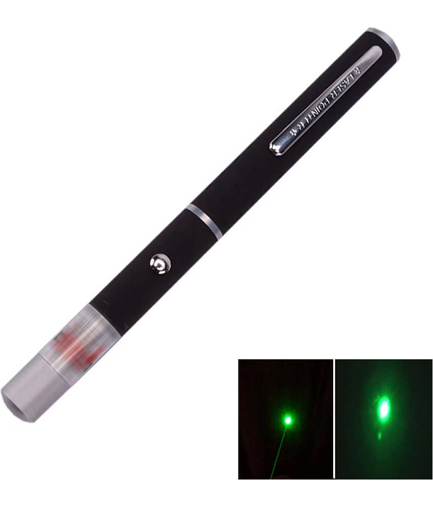 Battery Operated High Power Green Laser Pointer Pen - Stationery | Buy online on ZillyBuy