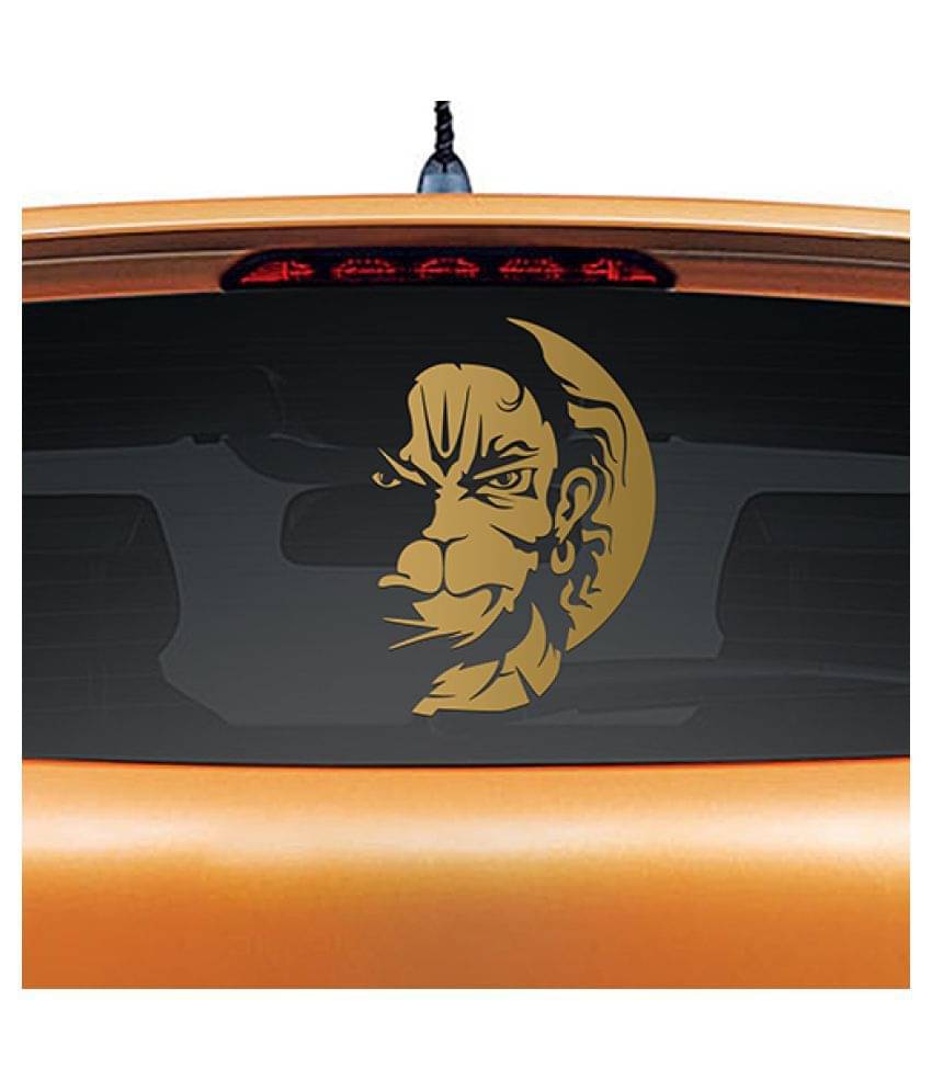     			WallDesign Decals & Stickers In Car Sticker Golden