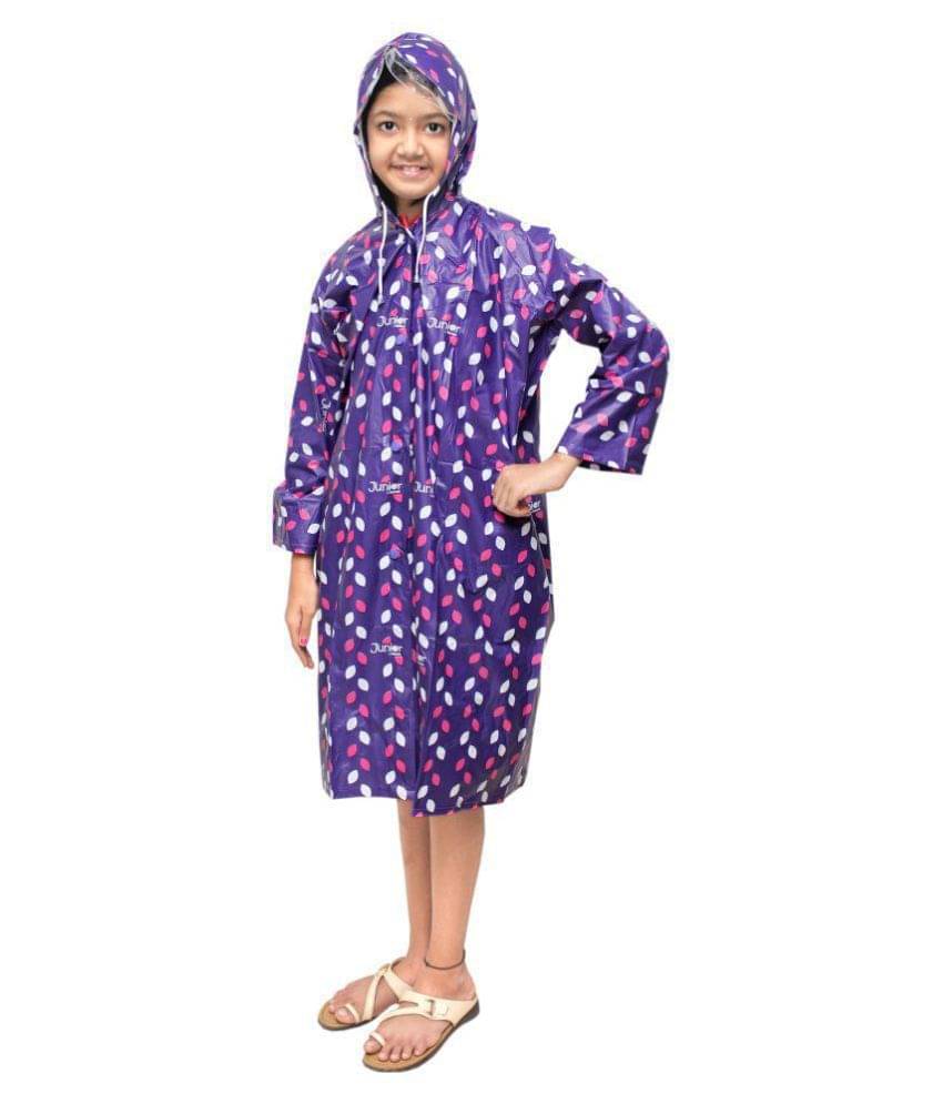     			Goodluck PVC Girls Raincoat Full Sleeve