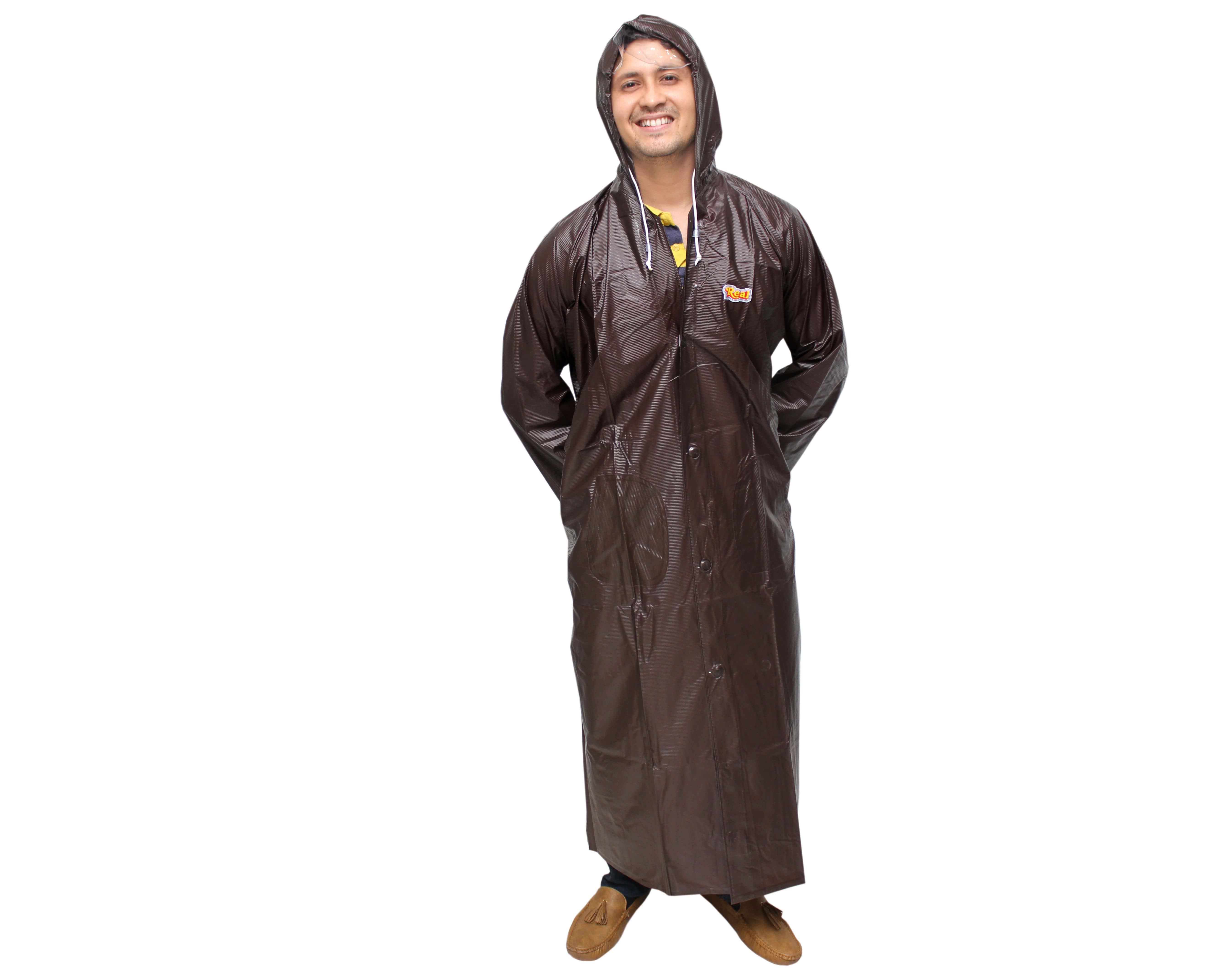 Goodluck Brown Rain Jacket