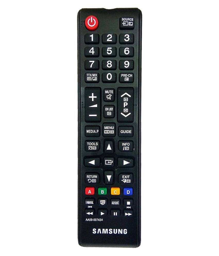 MILLIMAX AA59-00743A TV Remote Compatible with Samsung lcd led remote control MILLIMAX AA59-00743A TV Remote Compatible with Samsung lcd led remote control