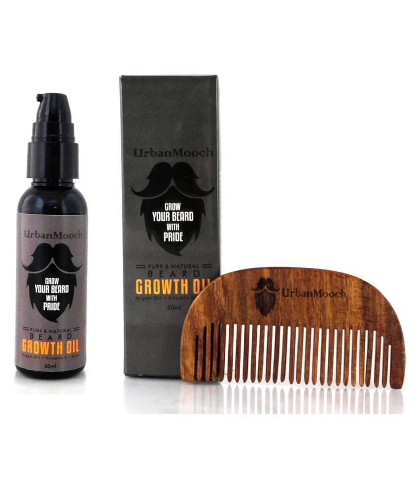 UrbanMooch Beard Comb Beard Oil Argan Oil 50 ml UrbanMooch Beard Comb Beard Oil Argan Oil 50 ml