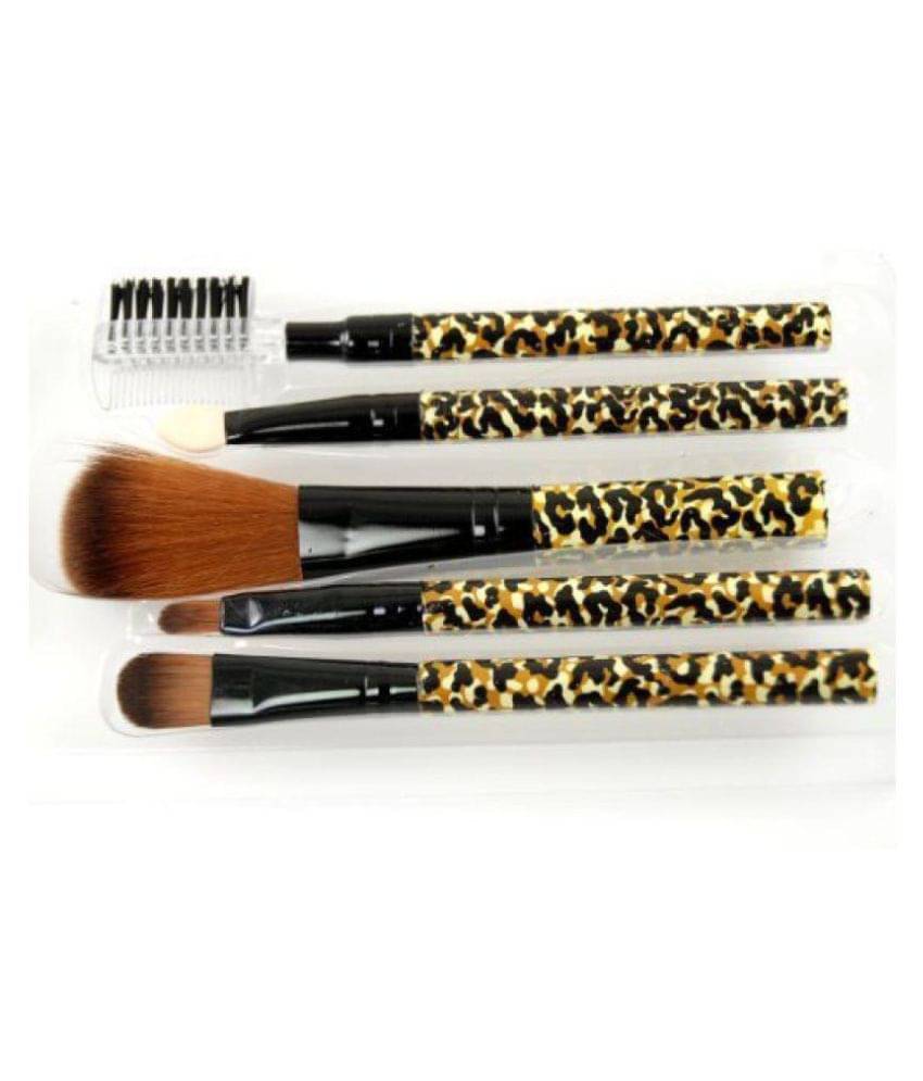 FOK Set of 5Pc Premium Quality Complete Makeup Brush Kit Synthetic Blusher Brush 5 Pcs 20 g FOK Set of 5Pc Premium Quality Complete Makeup Brush Kit Synthetic Blusher Brush 5 Pcs 20 g