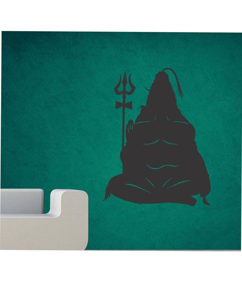     			Decor Villa LORD SHIV Religious & Inspirational Sticker ( 58 x 45 cms )