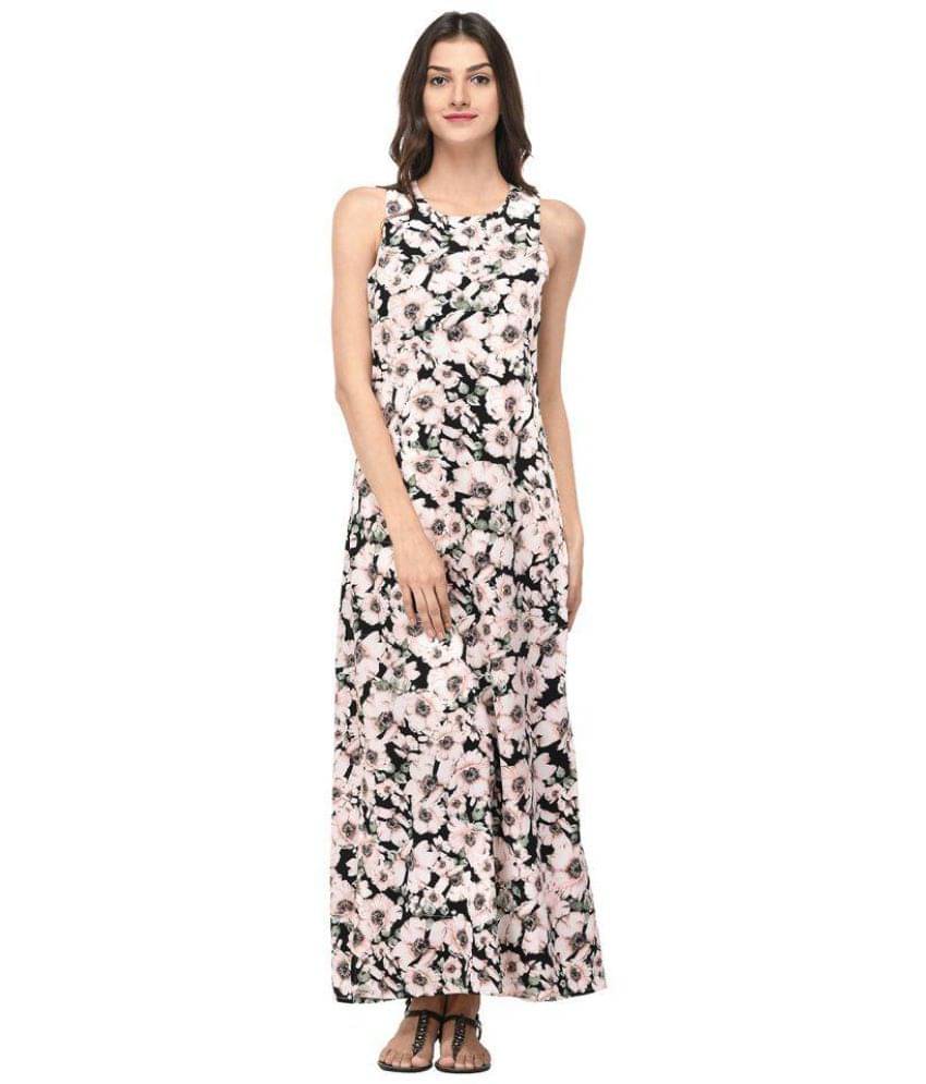     			Purys Polyester Multi Color Dresses