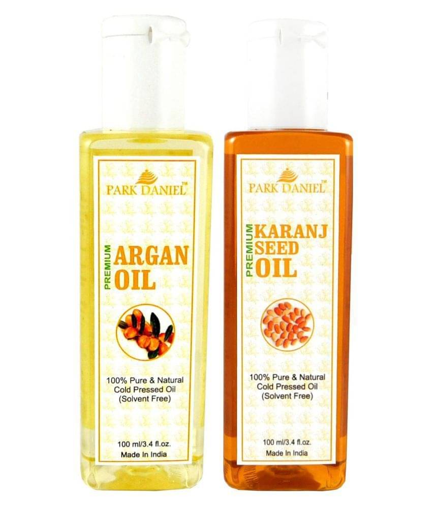     			Park Daniel Premium Argan oil & Karanj oil(200 ml) 100 ml Pack of 2
