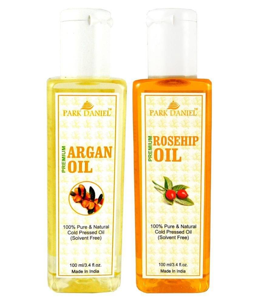 Park Daniel Premium Argan oil & Rosehip oil(200 ml) 100 ml Pack of 2     			Park Daniel Premium Argan oil & Rosehip oil(200 ml) 100 ml Pack of 2