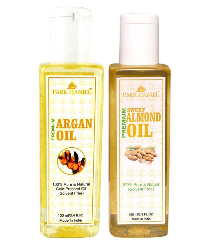 Park Daniel Premium Argan oil & Almond oil(200 ml) 100 ml Pack of 2     			Park Daniel Premium Argan oil & Almond oil(200 ml) 100 ml Pack of 2