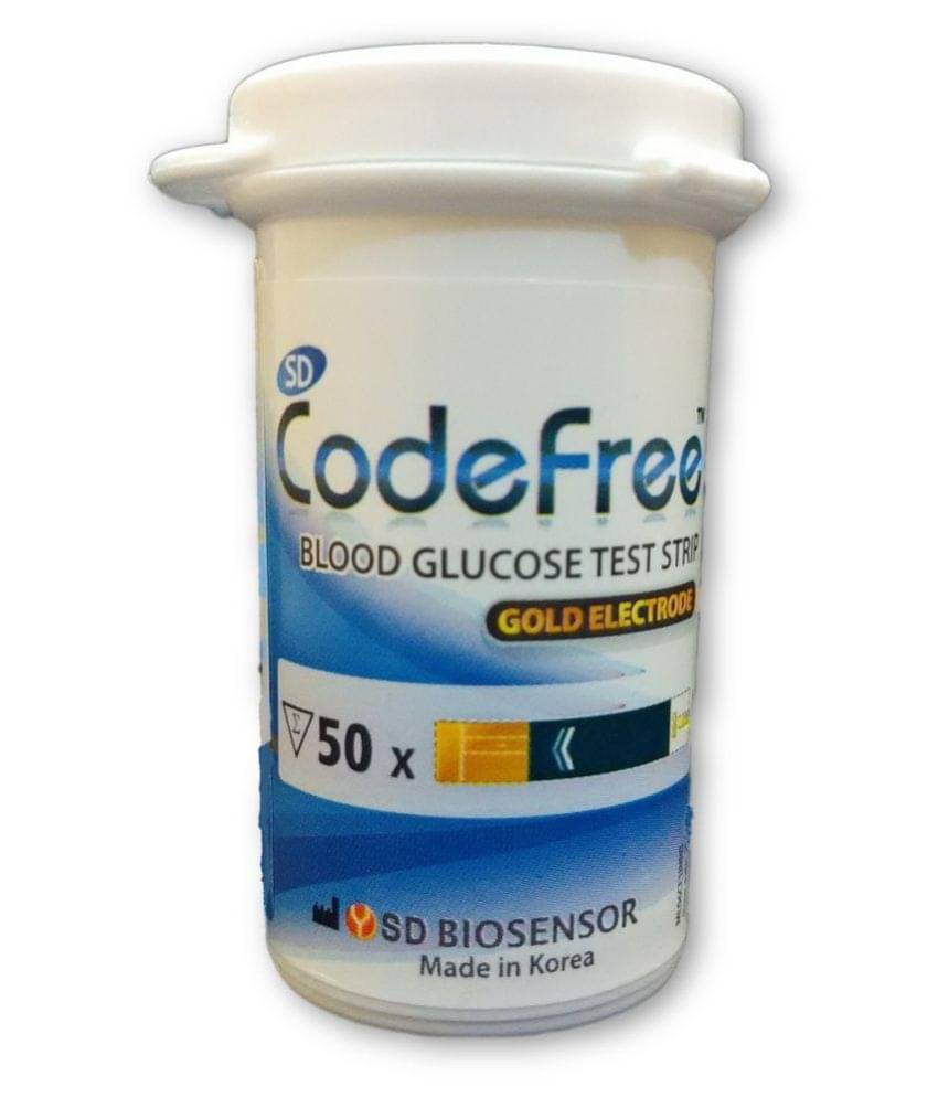     			Codefree Sd Bloodglucose 50 Test Strip Without Box