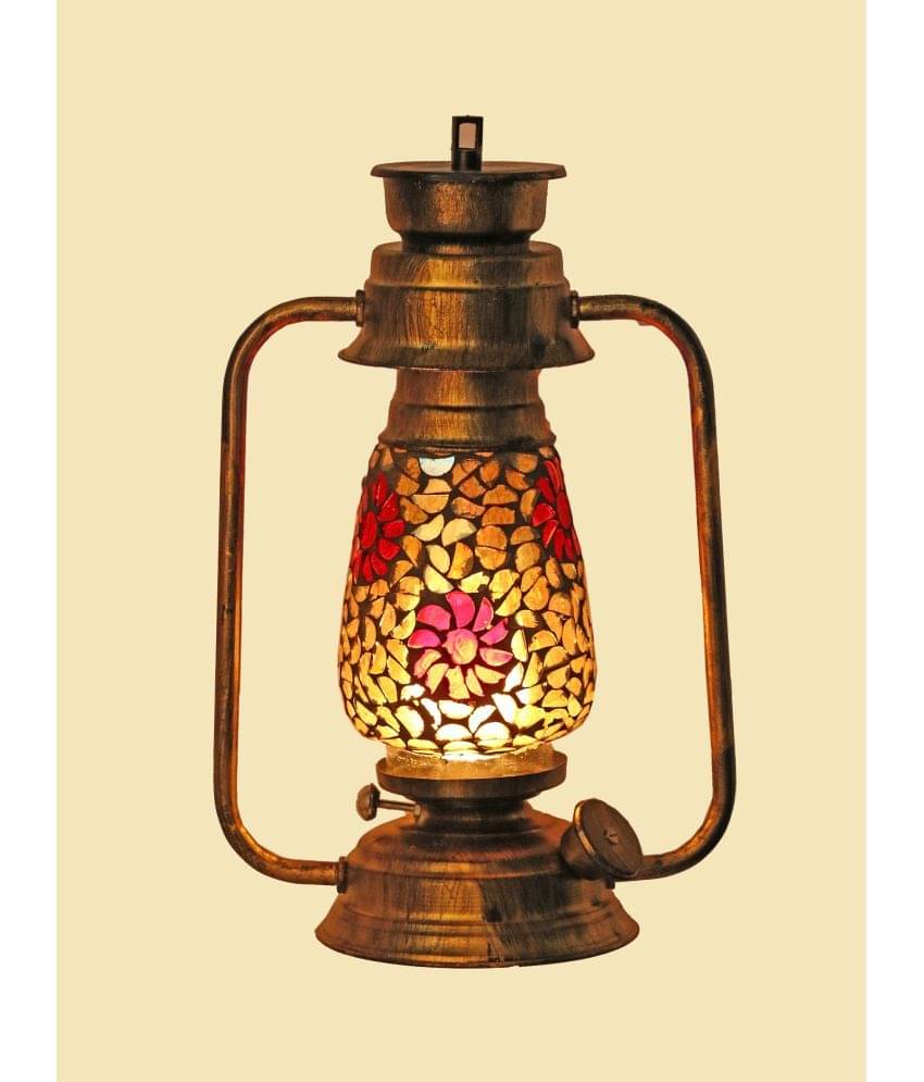     			Afast Wall Mount Lantern With Glass Hand Decorated With Colorful Articles For Special Lighting Effects A2 Floor Lanterns 31 - Pack of 1