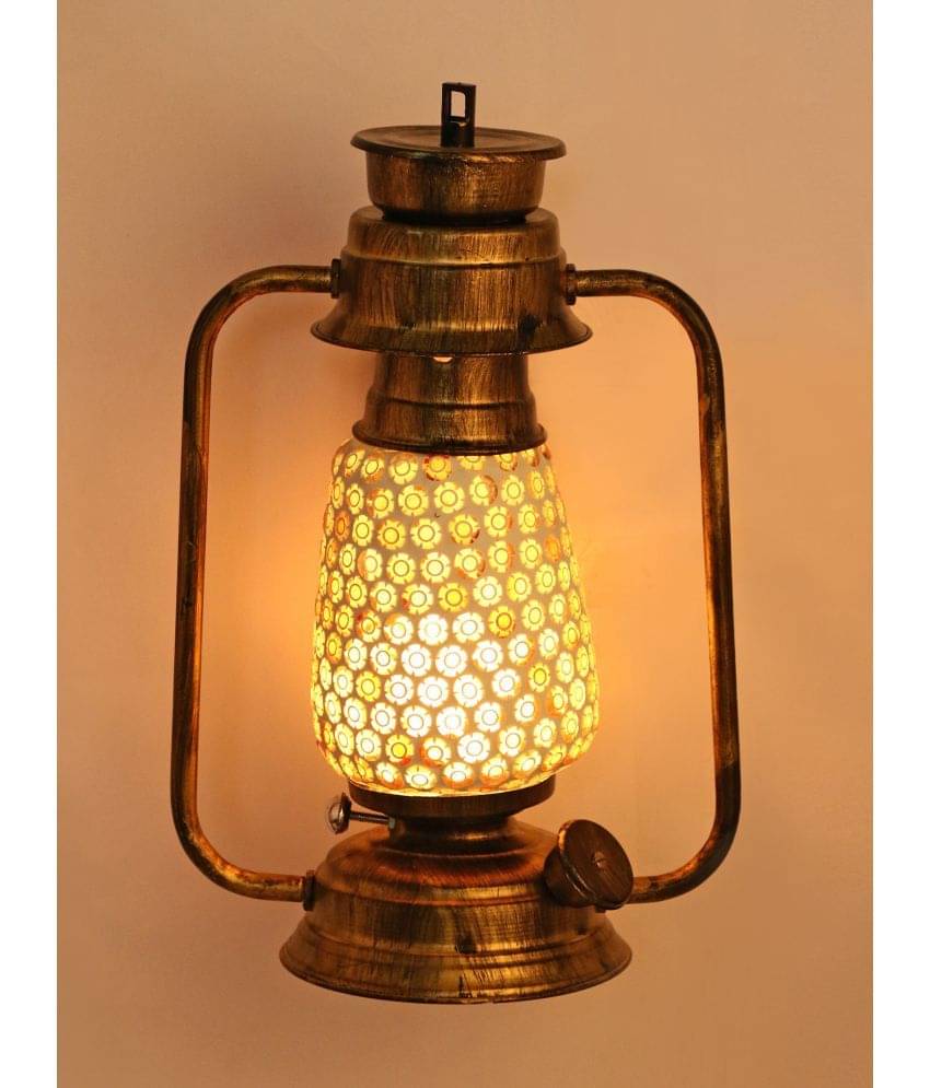     			Afast Wall Mount Lantern With Glass Hand Decorated With Colorful Articles For Special Lighting Effects A7 Floor Lanterns 31 - Pack of 1