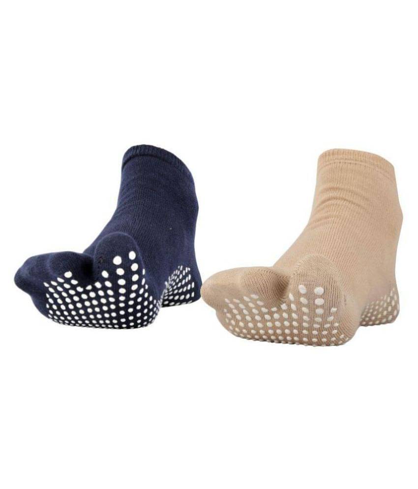     			Nofall Multicolour Thumb Sock - Pack of 2