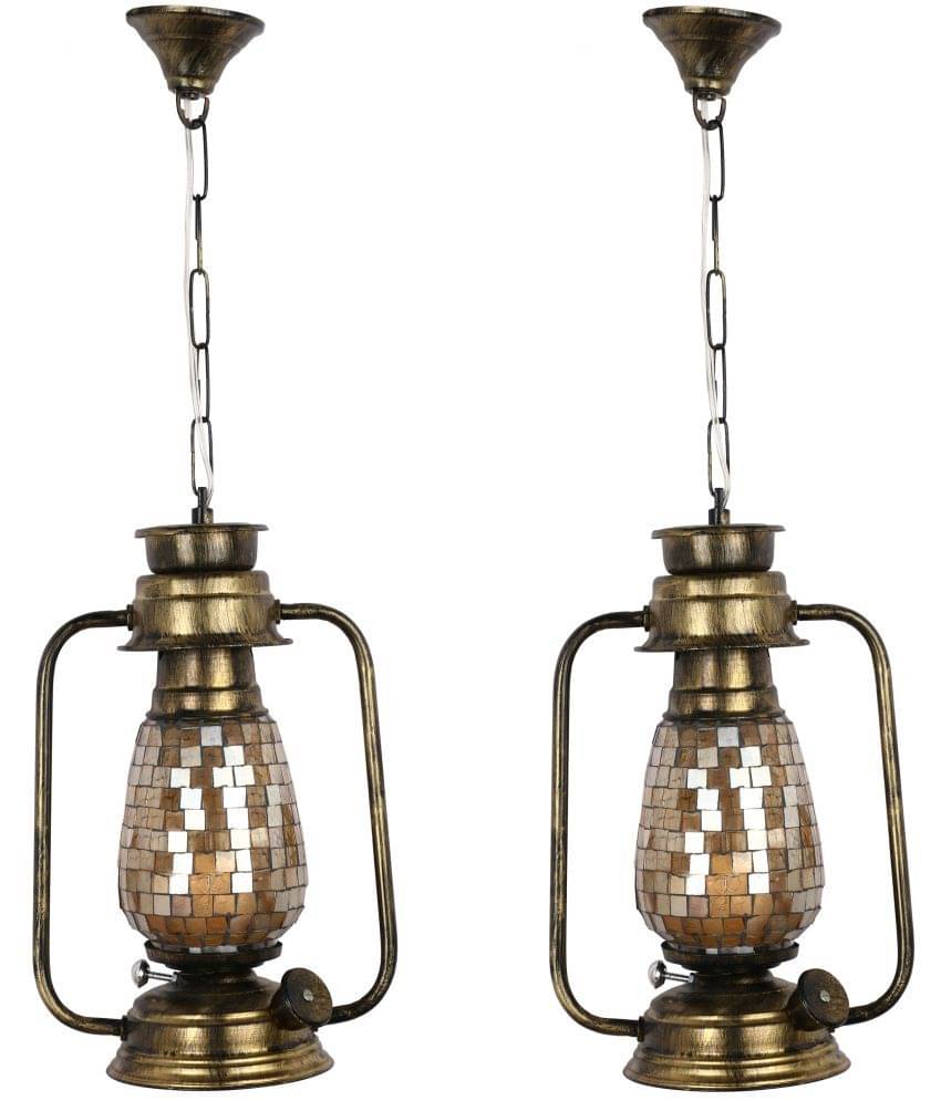 Afast Antique Lantern Lamp With Colorful Glass Perfect Match Of Trading And Traditional -A19 Hanging Lanterns 61 - Pack of 2 Afast Antique Lantern Lamp With Colorful Glass Perfect Match Of Trading And Traditional -A19 Hanging Lanterns 61 - Pack of 2
